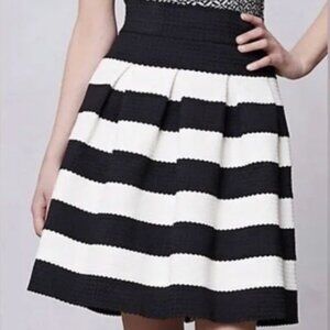Anthropologie Girls from Savoy Striped Skirt, M/L